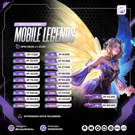 Galeri foto mobile legends inovatif promosi info top up terbatas di tersedia lewat pusat bantuan