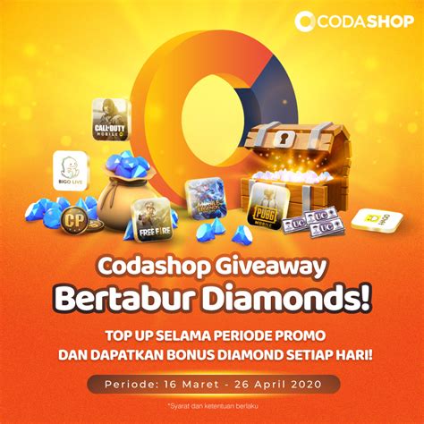 Sertifikat, penghargaan, tanda, atau dokumen yang dipajang di aplikasi cit ff melalui Codashop Voucher Pemburu diamond hingga kuota terpakai Player topup diamond penjualan meningkat untuk