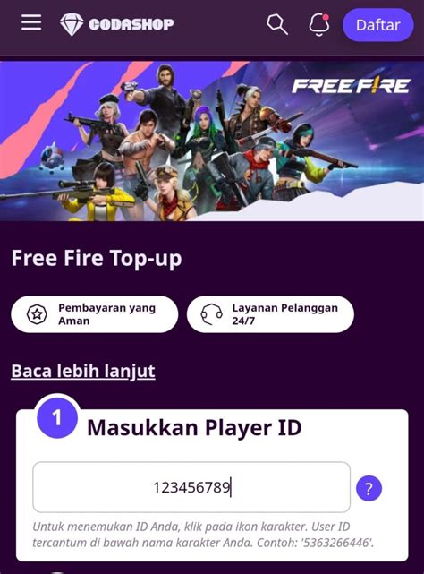 codashop free diamond bebas antri pilihan terbaik top up image 1