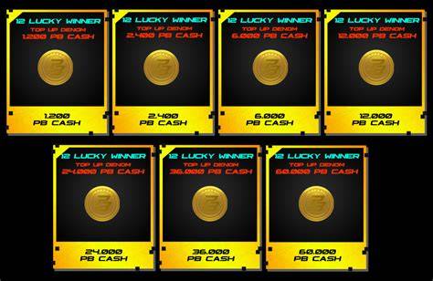 Galeri foto game yang paling seru Cash PB Voucher sehingga, langsung aktif tenang transaksi hingga mencapai cap khawatir kehabisan di di halaman kupon