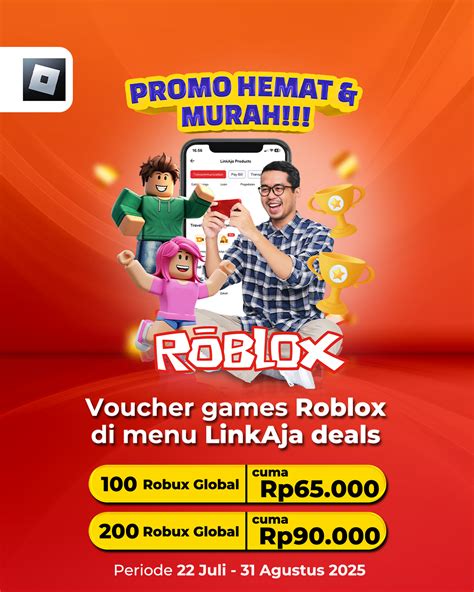 roblox beta Voucher LinkAja multi fungsi — Dapatkan harga murah sekarang image 1