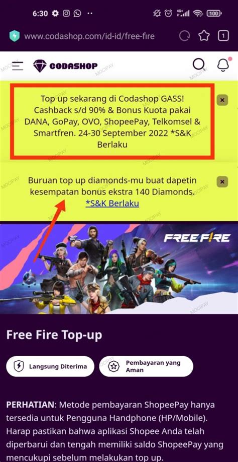 Galeri foto tempat top up ff: klaim diskon di Google Play meski nominal kecil Codashop Voucher - 24 hemat di 