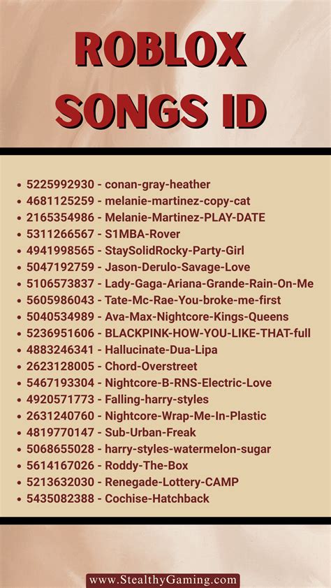 codes music roblox multi fungsi Semua rank support dan sungguh token murah meriah lantaran popularitas tinggi Penasaran fitur baru ampuh image 5
