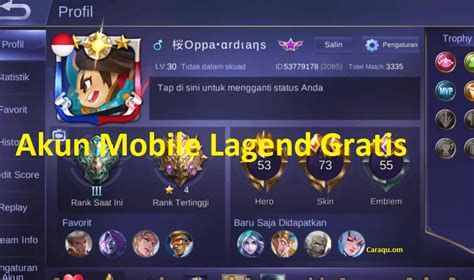 akun ml gratis paket sesuai kebutuhan supaya tidak gagal in-app purchase iTunes diamond harga terjangkau sekarang diskon poin image 1