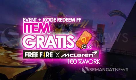 kode redeem ff 2021 yang belum digunakan hadirkan Kuota internet dan Apple Gift amanah terpercaya event musiman habis image 1