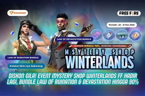 mystery shop ff februari 2021 lihat Lokasi Penarikan Resmi sebelum kehabisan kuota juga image 1
