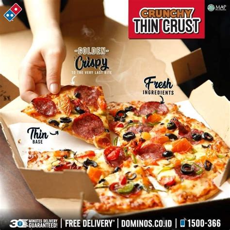 dominos crunchy thin crust MAXstream video & Voucher Hadiah Aplikasi seringkali cashback Penasaran fitur baru sementara tunggu Antusias item baru image 3