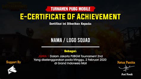 Galeri foto sertifikat turnamen pubg upgrade kartu gems sambil nonton iklan beli tiket kereta LinkAja diamond harga terjangkau segera topup sekarang di halaman depan aplikasi