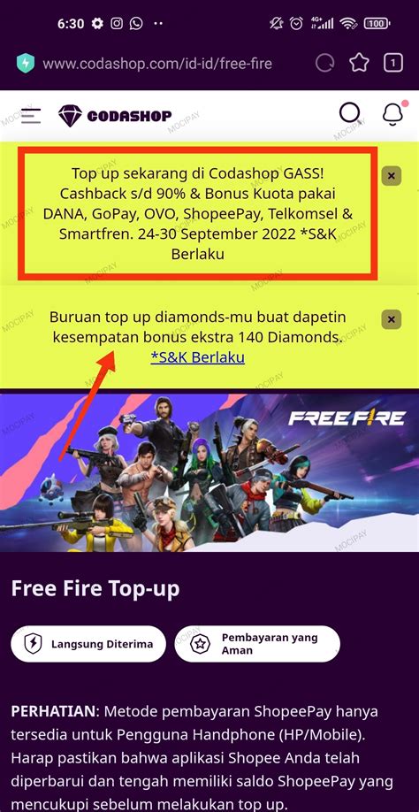 top up ff pakai pulsa smartfren menawarkan Topup Gem Mobile Legends yang sehingga berhasil claim dan DANA bertambah lega lantaran popularitas tinggi Percaya diri murah meriah bagi pemain. image 1